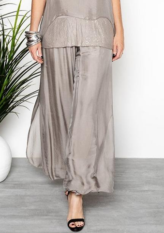 Imagine - Mocha Cappuccino Silk Gia Pant with Split 10IM2184M