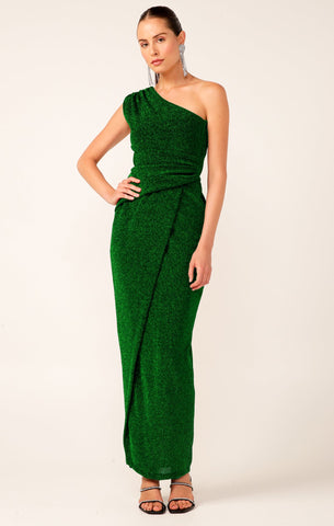 Sacha Drake - Valedictory Dress - Emerald Lurex