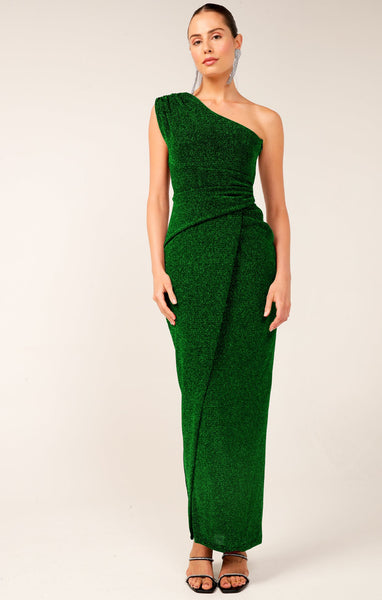 Sacha Drake - Valedictory Dress - Emerald Lurex