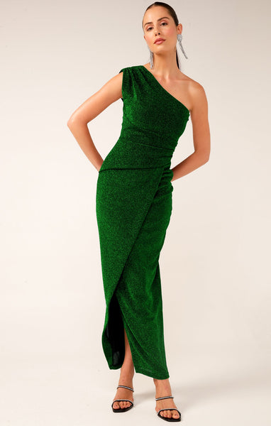 Sacha Drake - Valedictory Dress - Emerald Lurex