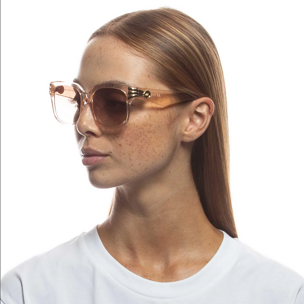 Le Specs Sunglasses - Shell Shocked - Pink Champagne