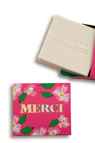 Murphy & Daughters - MERCI Rose - Message on SoapMurphy & Daughters - MERCI Rose - Message on Soap