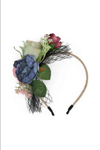 Morgan & Taylor - Floral Claudia Fascinator FS0107