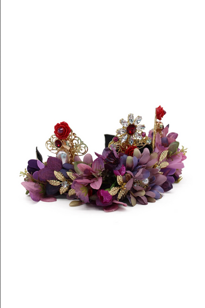 Morgan & Taylor - Lilacs Violet Headpiece