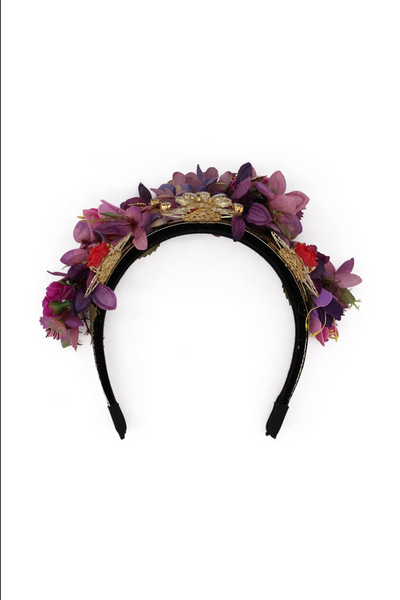 Morgan & Taylor - Lilacs Violet Headpiece