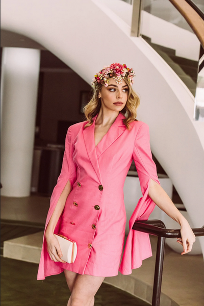 Morgan & Taylor - Pinks Violet Headpiece Fascinator