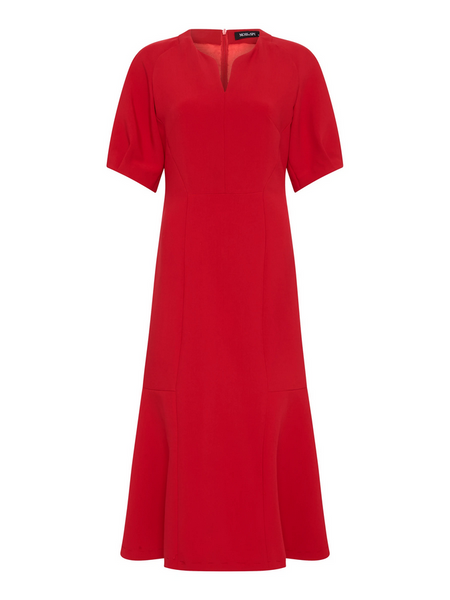 Moss & Spy - Poppy Dress - Red Blush