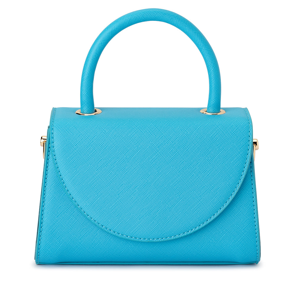 Olga Berg - Blue SASHA Top Handle Bag OB6443