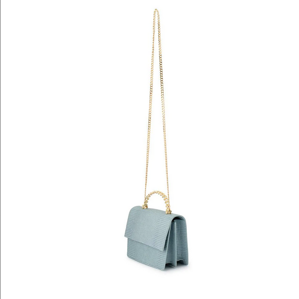 Olga Berg - Blue ALLIE Top Handle Bag OB6445