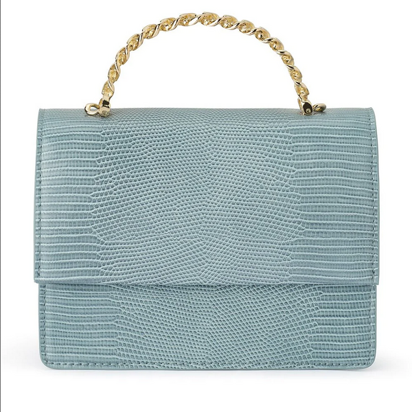 Olga Berg - Blue ALLIE Top Handle Bag OB6445