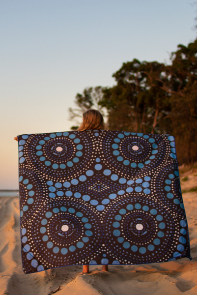 Somerside - Aussie Dreamtime XL - Sand Free Towel